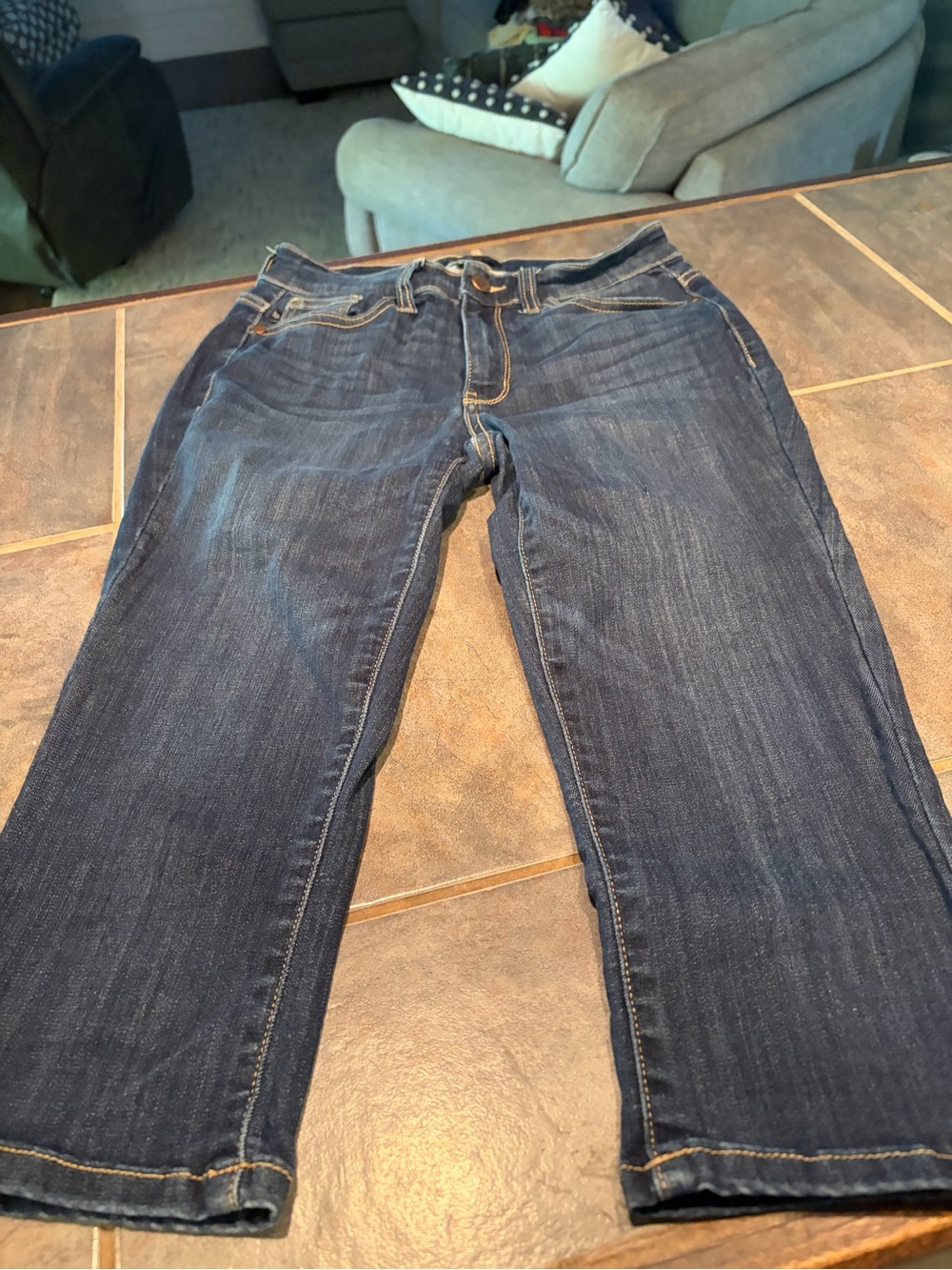 Judy Blue Dark Blue Capri Jeans- size 3/26